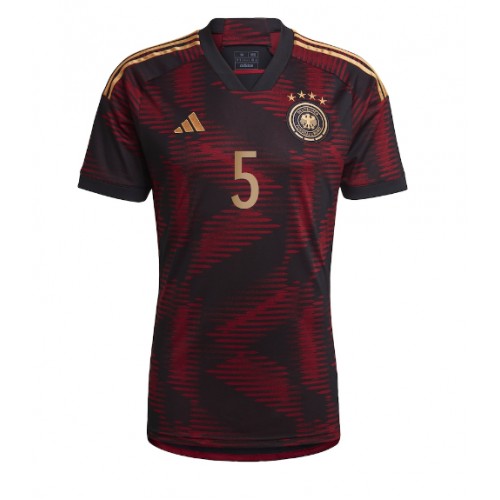 Tyskland Thilo Kehrer #5 Udebanetrøje VM 2022 Kort ærmer